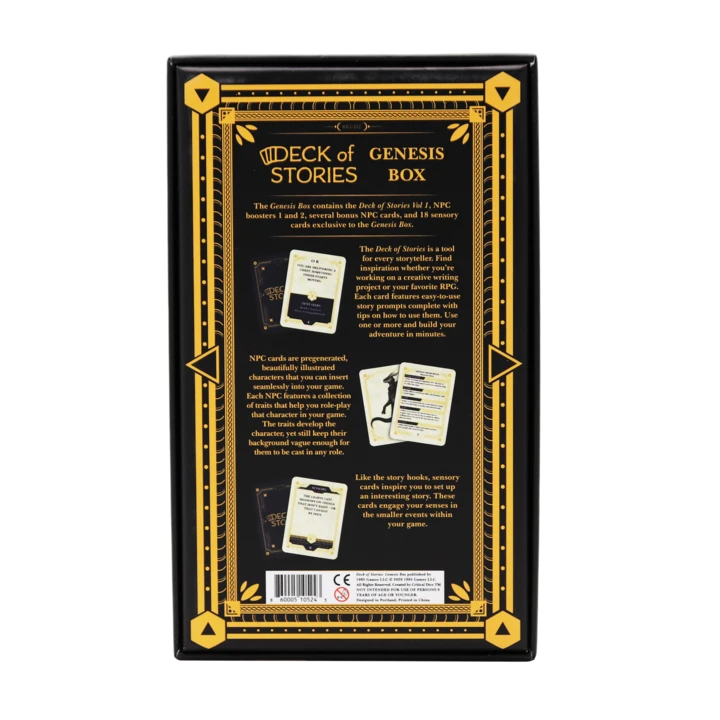 1985 Games Deck Of Stories: Genesis Box 4 1985 Games Deck Of Stories: Genesis Box