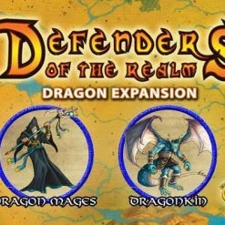 Eagle Games Defenders Of The Realm: Minions Expansion - Dragonkin (Unpainted) Board Games