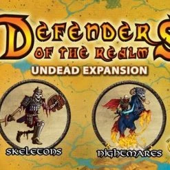 Eagle Games Board Games Defenders Of The Realm: Minions Expansion - Undead (Includes Miniature) (Unpainted)