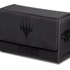 Ultra Pro - Dual Flip Box Black Mana For Magic (Matte Finish) Deck Boxes