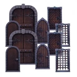 Mantic Games Board Games Dungeon Saga: Dungeon Doors Pack (Unpainted)