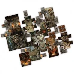 Mantic Games Board Games Dungeon Saga: Halls Of Dolgarth Tile Pack