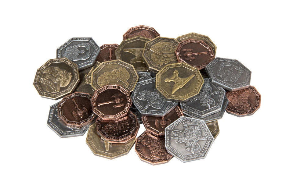 The Broken Token Broken Token - Fantasy Coins - Dwarven (30) Accessories 1 The Broken Token Broken Token - Fantasy Coins - Dwarven (30) Accessories