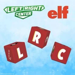 The Op Board Games Left Right Center: Elf Dice Game