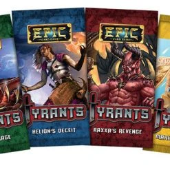 White Wizard Games Epic Card Game: Tyrants - 4 Pack Bundle Board Games