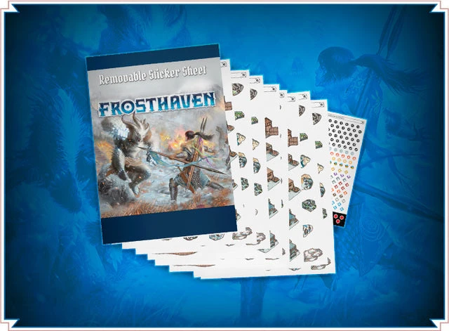Cephalofair Games Frosthaven Removable Sticker Set *PRE-ORDER* (ETA Mar 2021) 1 Cephalofair Games Frosthaven Removable Sticker Set *PRE-ORDER* (ETA Mar 2021)