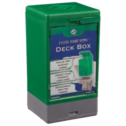 Fantasy Flight Games Fantasy Flight Deck Box (Green) Deck Boxes