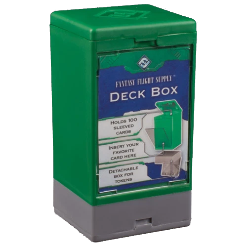 Fantasy Flight Games Fantasy Flight Deck Box (Green) Deck Boxes 1 Fantasy Flight Games Fantasy Flight Deck Box (Green) Deck Boxes