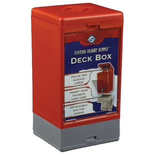 Fantasy Flight Games Fantasy Flight Deck Box (Red) 1 Fantasy Flight Games Fantasy Flight Deck Box (Red)