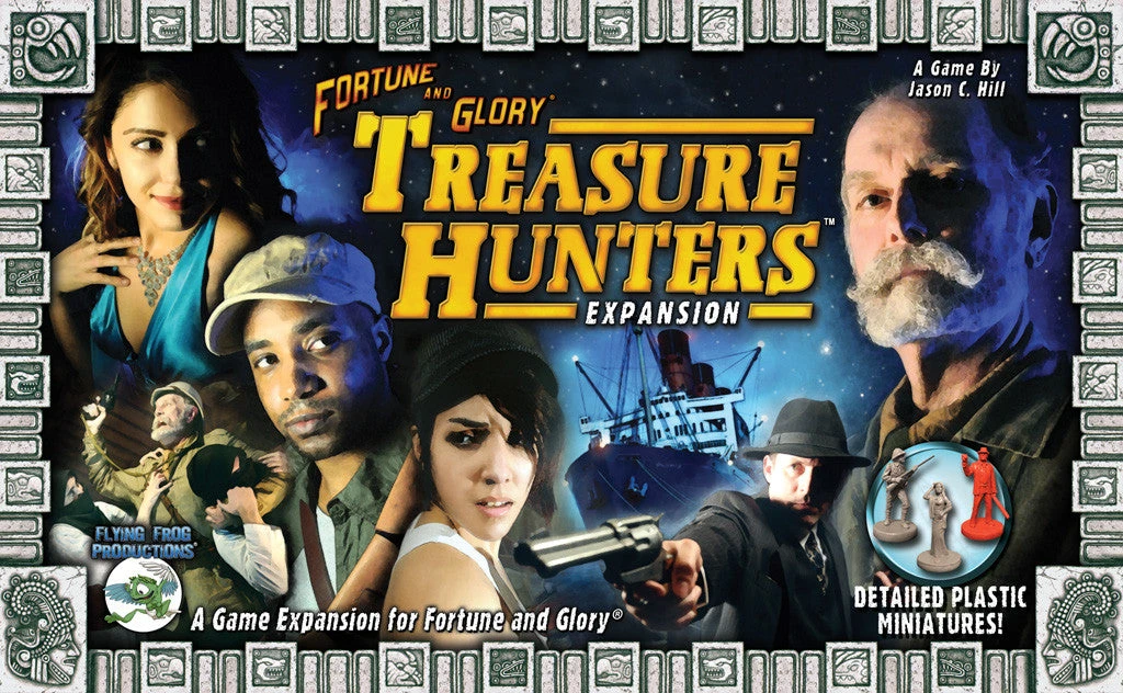 Flying Frog Productions Board Games Fortune And Glory: Treasure Hunters 1 Flying Frog Productions Board Games Fortune And Glory: Treasure Hunters