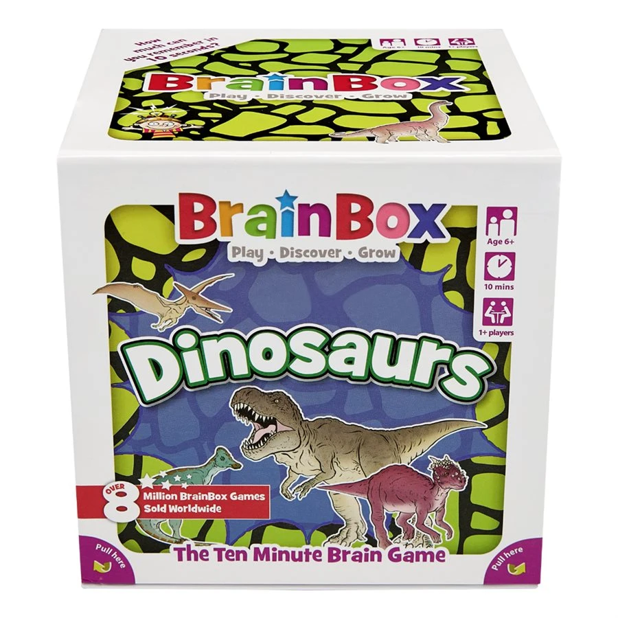 Green Board Game Co. BrainBox: Dinosaurs *PRE-ORDER* Board Games 2 Green Board Game Co. BrainBox: Dinosaurs *PRE-ORDER* Board Games