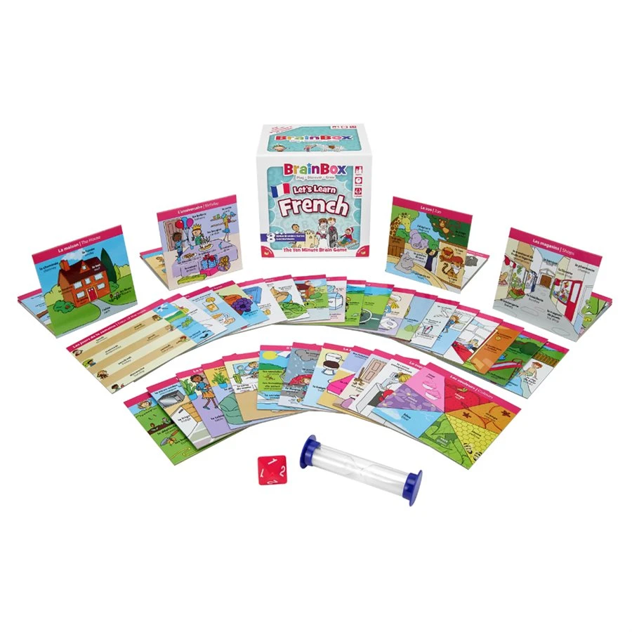 Green Board Game Co. BrainBox: Let’s Learn French *PRE-ORDER* 3 Green Board Game Co. BrainBox: Let’s Learn French *PRE-ORDER*