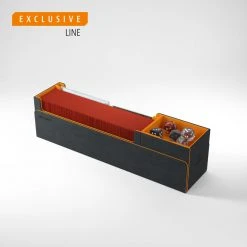 Gamegenic: Cards Lair Convertible Deck Box Exclusive Edition - Black / Orange (400ct) 20 Gamegenic: Cards Lair Convertible Deck Box Exclusive Edition - Black / Orange (400ct)