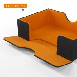 Gamegenic: Cards Lair Convertible Deck Box Exclusive Edition - Black / Orange (400ct) 18 Gamegenic: Cards Lair Convertible Deck Box Exclusive Edition - Black / Orange (400ct)