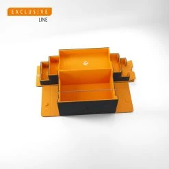 Deck Boxes Gamegenic: Games Lair Convertible Deck Box - Black/Oranage (600ct)