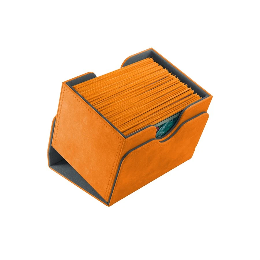 Gamegenic: Sidekick Convertible Deck Box - Orange (100ct) Deck Boxes 5 Gamegenic: Sidekick Convertible Deck Box - Orange (100ct) Deck Boxes