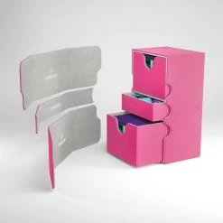 Deck Boxes Gamegenic: Stronghold Convertible Deck Box - Pink (200ct)
