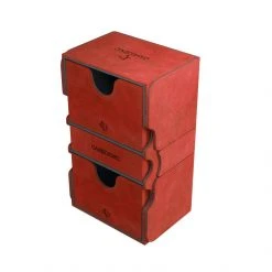 Deck Boxes Gamegenic: Stronghold Convertible Deck Box - Red (200ct) 7 Deck Boxes Gamegenic: Stronghold Convertible Deck Box - Red (200ct)