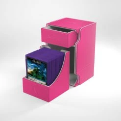 Gamegenic: Watchtower Convertible Deck Box - Pink (100ct) Deck Boxes
