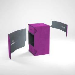 Gamegenic: Watchtower Convertible Deck Box - Purple (100ct) Deck Boxes