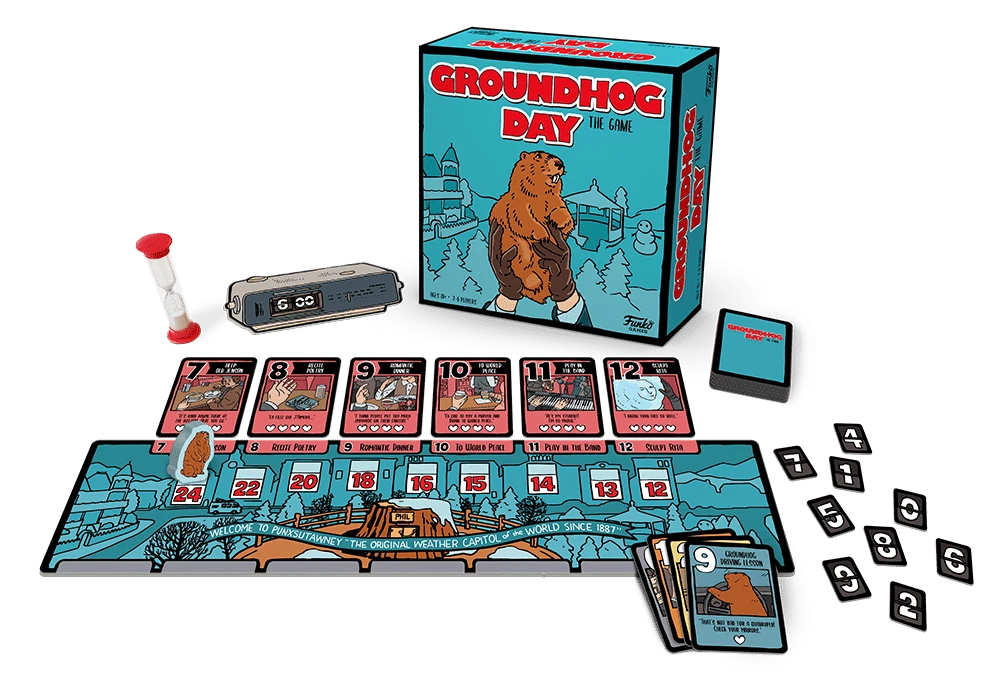 Funko Games Groundhog Day: The Game Board Games 3 Funko Games Groundhog Day: The Game Board Games