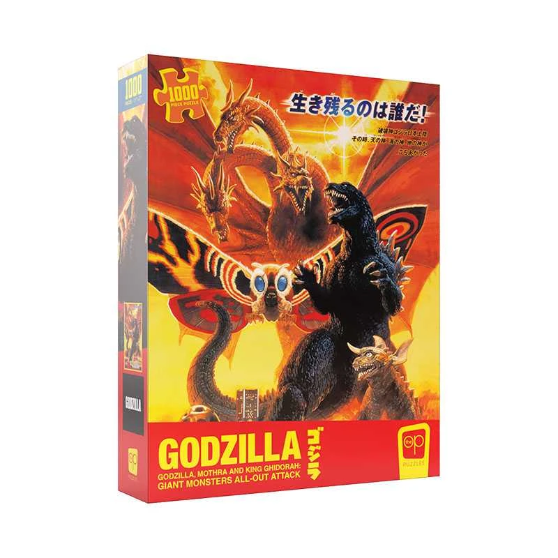 Puzzle - USAopoly - Godzilla (1000 Pieces) May 30-Jun 5, 2022 1 Puzzle - USAopoly - Godzilla (1000 Pieces) May 30-Jun 5, 2022