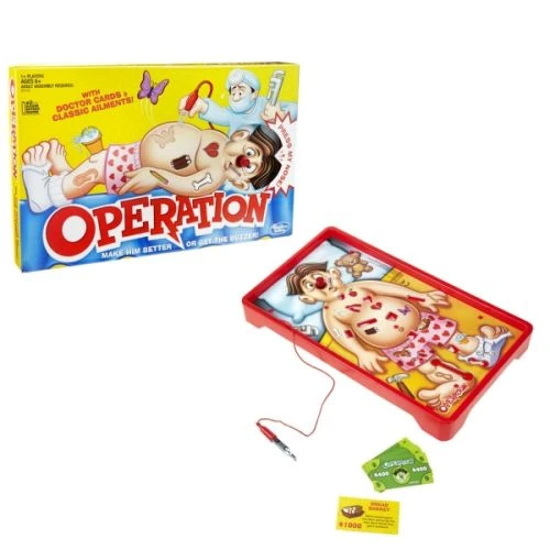 Hasbro Operation Board Games 1 Hasbro Operation Board Games