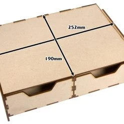 The Broken Token Broken Token - Modular Paint Rack - Drawer Double