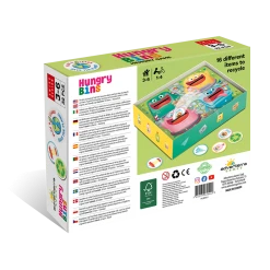 Adventerra Games Hungry Bins: Learn To Recycle (32 Pieces)