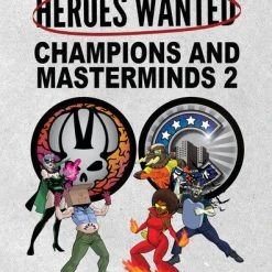 Action Phase Games Board Games Heroes Wanted: Champions And Masterminds II