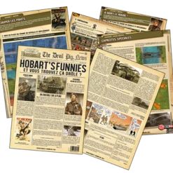 Devil Pig Games Heroes Of Normandie: Gazette #2 "Hobart's Funnies"