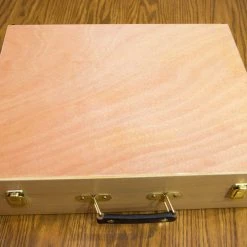 The Broken Token Broken Token - Unfinished Wooden Artist Case And Organizer Set (WAC002)