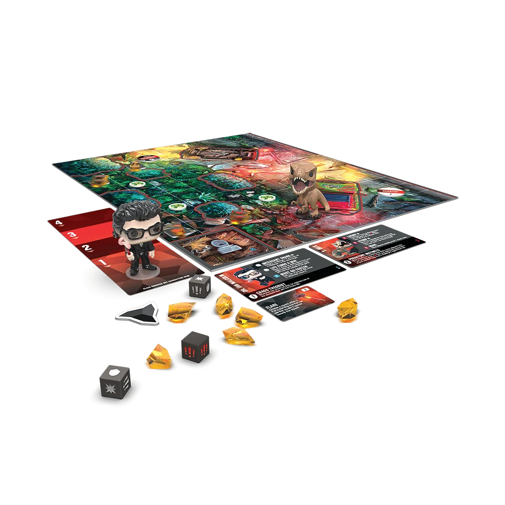 Funko Games Funkoverse Strategy Game: Jurassic Park 101 Board Games 3 Funko Games Funkoverse Strategy Game: Jurassic Park 101 Board Games