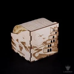 Laserox - Wooden Wonder (Compatible With 7 Wonders) Import Games