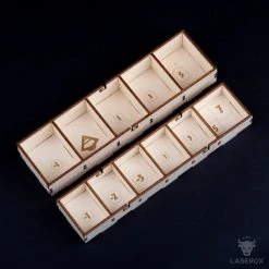 Laserox - Wooden Wonder (Compatible With 7 Wonders) Import Games