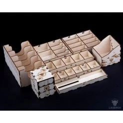 Laserox - Wooden Wonder (Compatible With 7 Wonders) Import Games