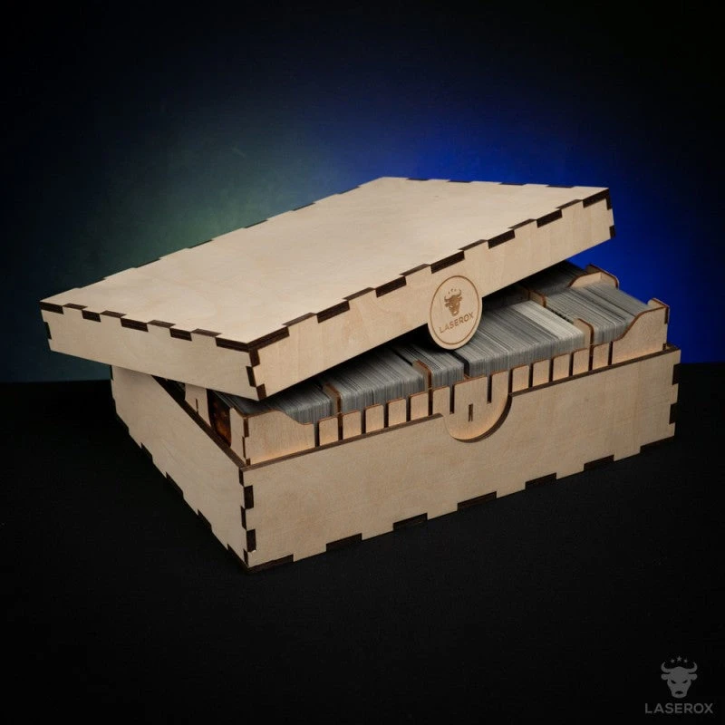 Deck Boxes Laserox - Card Storage Box 1 Deck Boxes Laserox - Card Storage Box