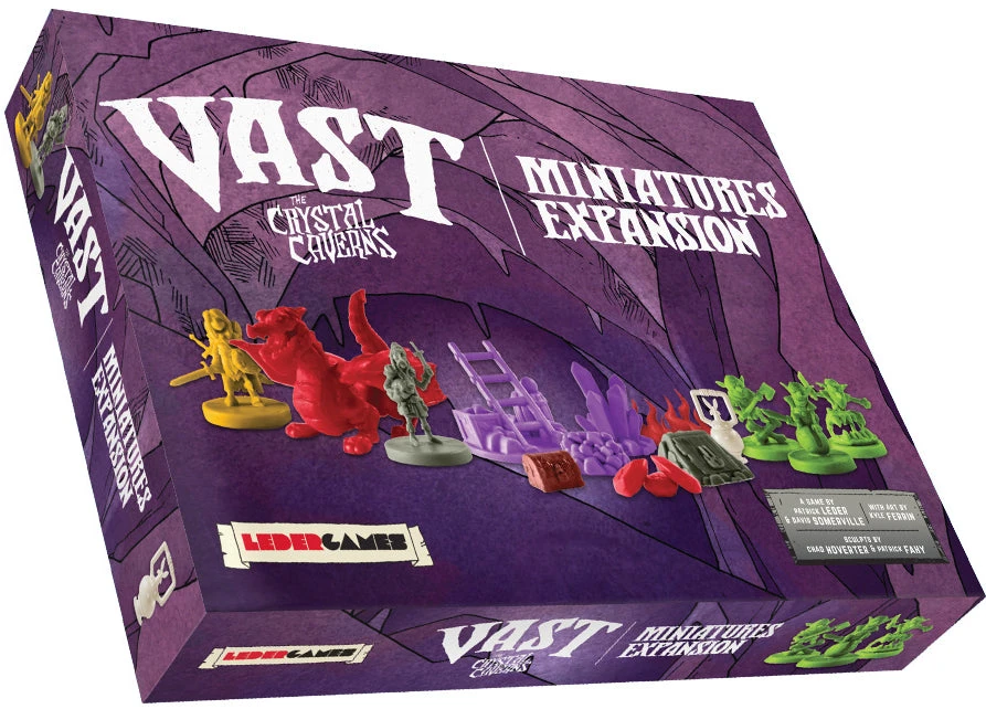 Leder Games Board Games Vast: The Crystal Caverns: Miniatures 1 Leder Games Board Games Vast: The Crystal Caverns: Miniatures