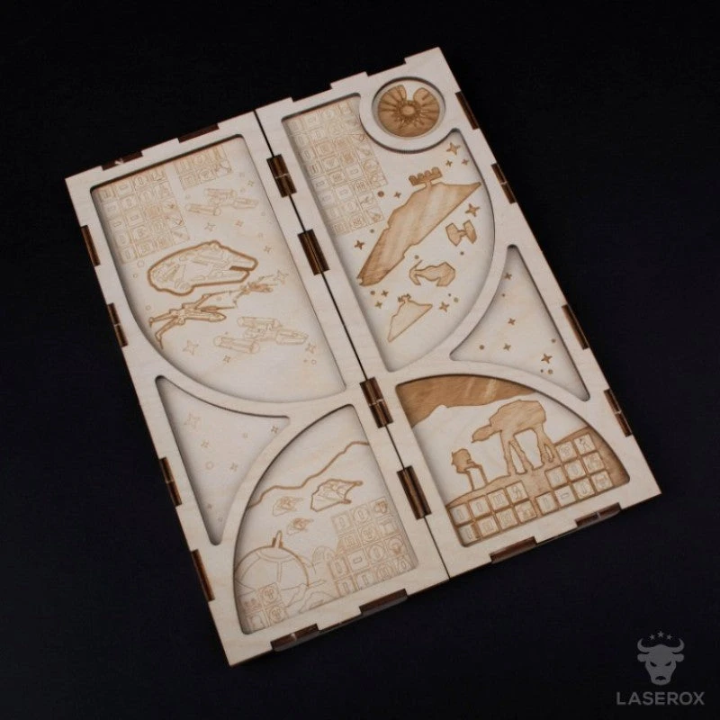 Import Games Laserox - Rebell Organizer (Compatible With Star Wars: Rebellion) 8 Import Games Laserox - Rebell Organizer (Compatible With Star Wars: Rebellion)