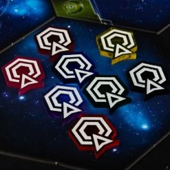 Laserox - Twilight Imperium: Command & Control Tokens (Yellow) 16 Laserox - Twilight Imperium: Command & Control Tokens (Yellow)
