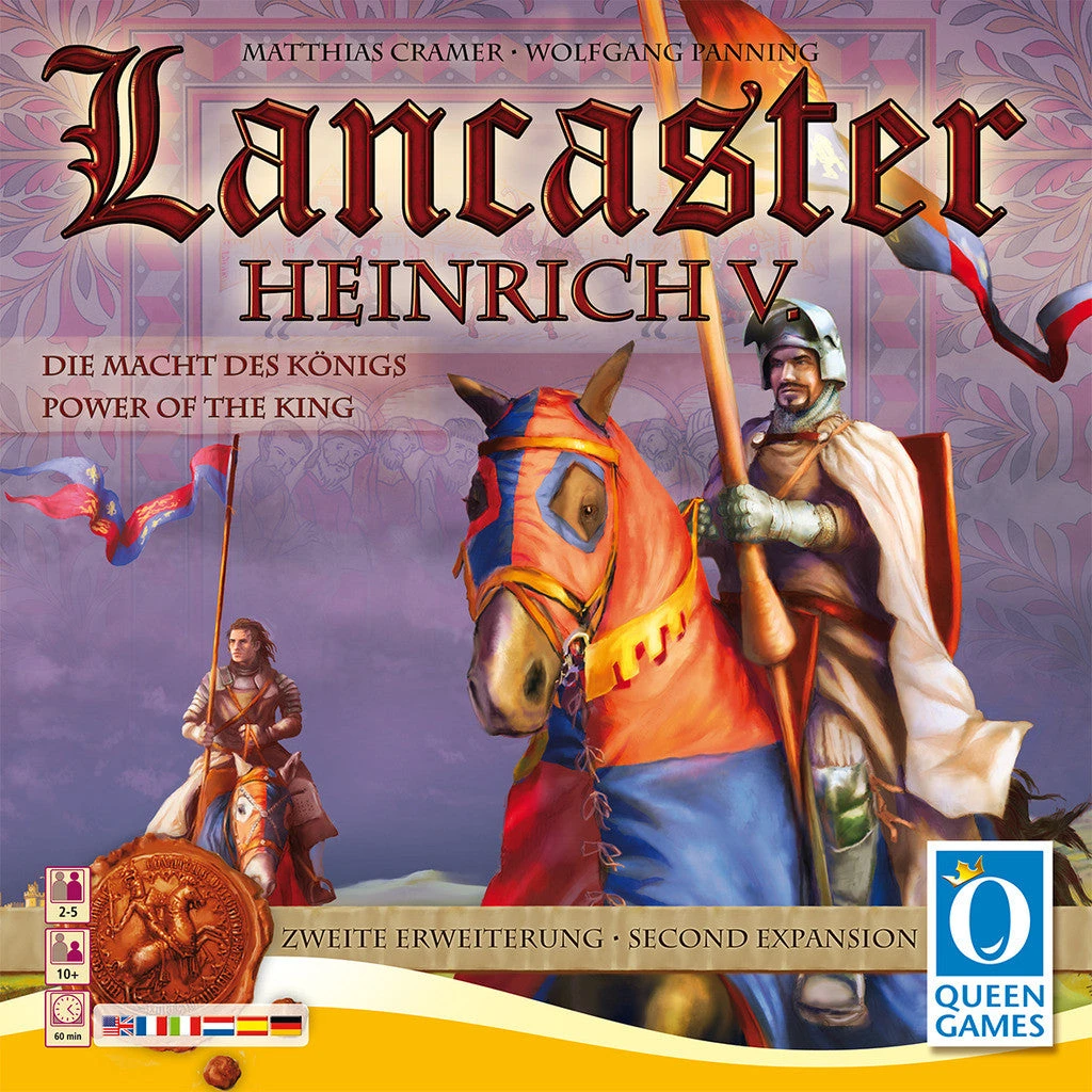Queen Games Board Games Lancaster: Henry V - The Power Of The King 1 Queen Games Board Games Lancaster: Henry V - The Power Of The King