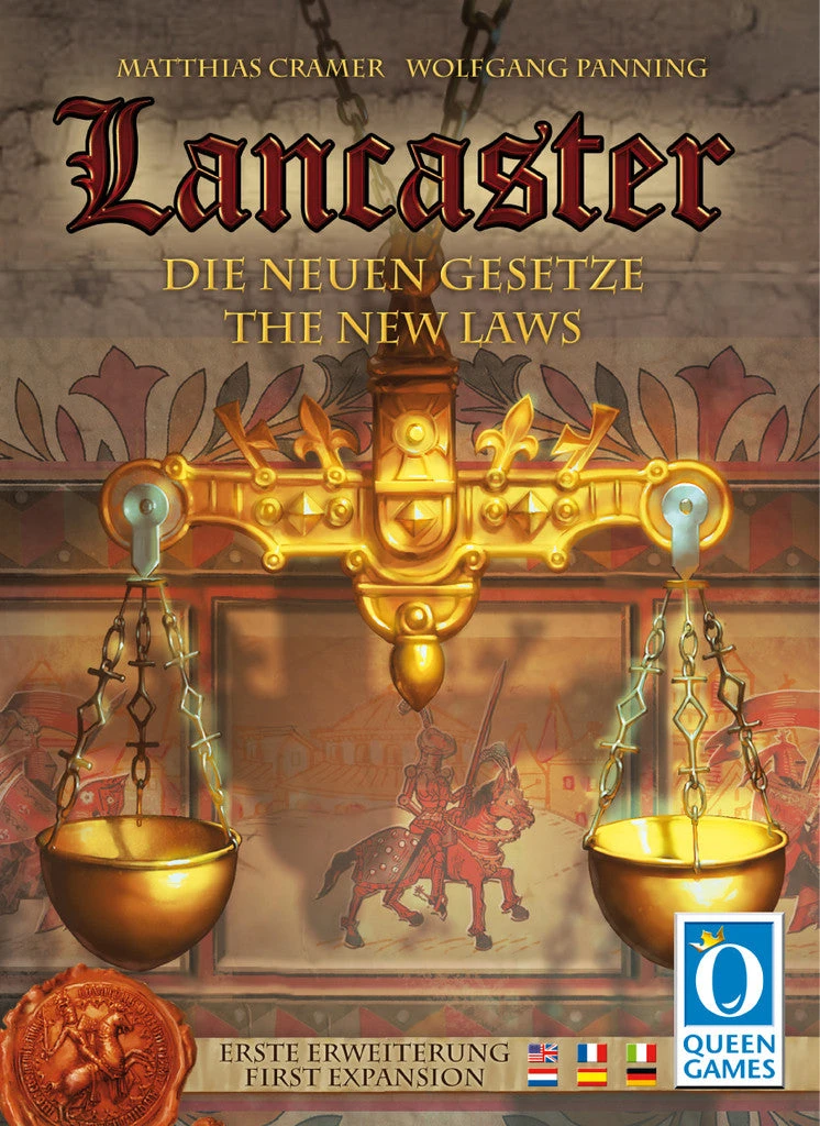 Queen Games Board Games Lancaster: The New Laws 1 Queen Games Board Games Lancaster: The New Laws