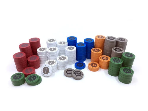MeepleSource 200-Piece Large Set Of Money Discs Accessories 1 MeepleSource 200-Piece Large Set Of Money Discs Accessories