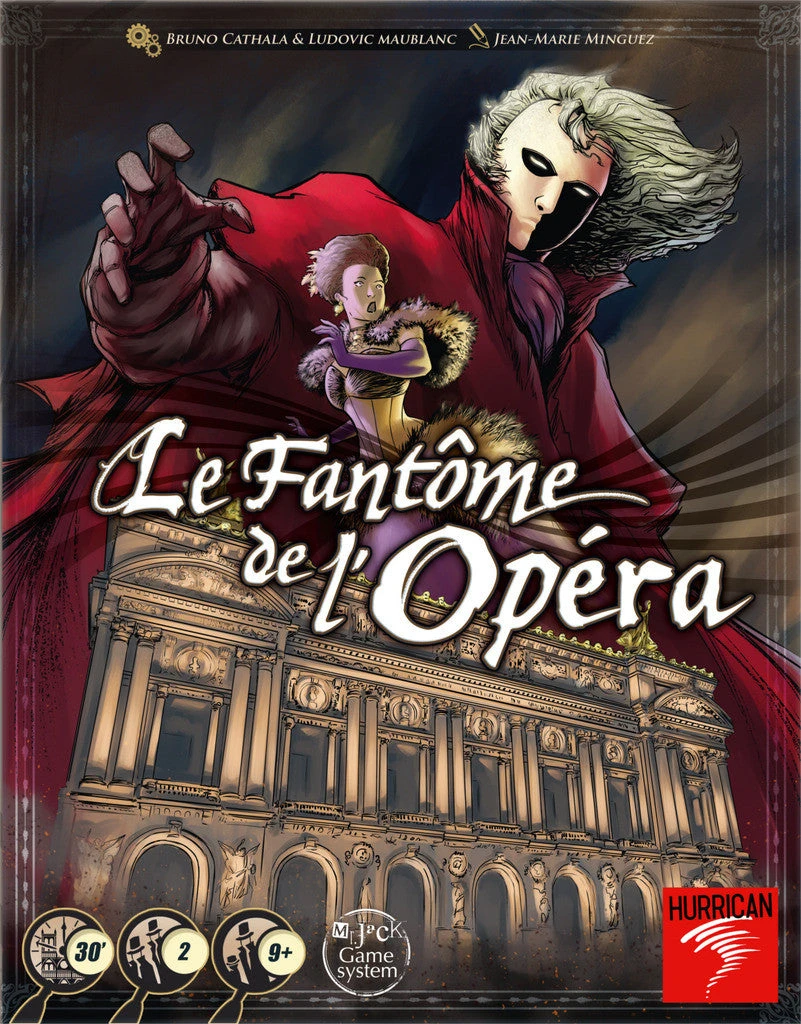Hurrican Board Games Le Fantôme De L’Opéra (Phantom Of The Opera) 1 Hurrican Board Games Le Fantôme De L’Opéra (Phantom Of The Opera)