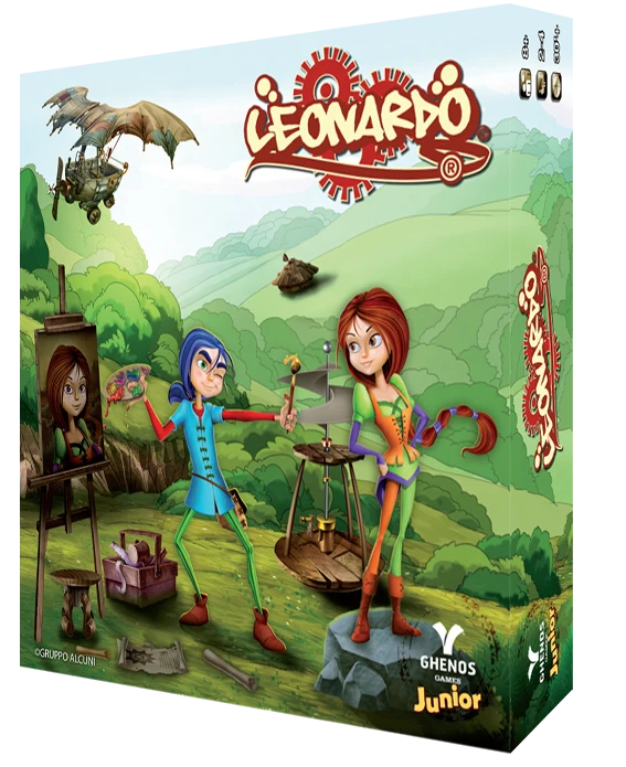 Ghenos Games Board Games Leonardo 1 Ghenos Games Board Games Leonardo
