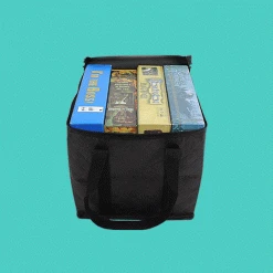 BoardGameTables.com Lightweight Board Game Bag - Black Board Game Bags