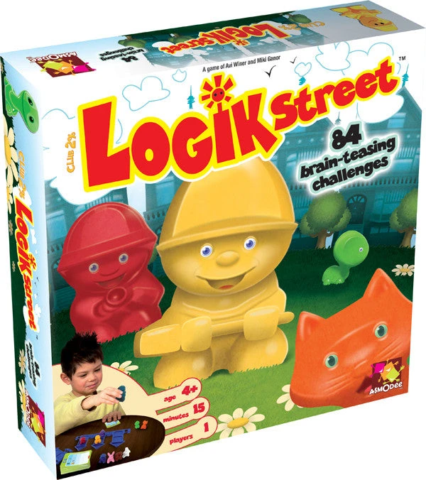 Asmodee Logik Street Board Games 1 Asmodee Logik Street Board Games