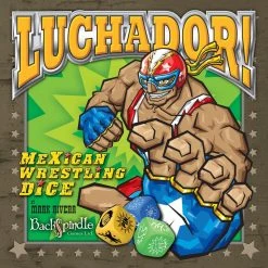 Backspindle Games Ltd. Luchador! Mexican Wrestling Dice