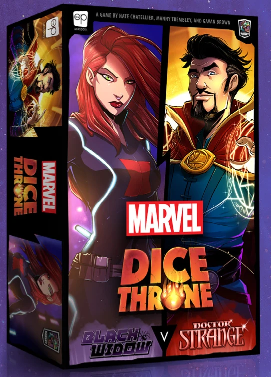 The Op Marvel Dice Throne - 2-Hero Box (Black Widow, Doctor Strange) *PRE-ORDER* 1 The Op Marvel Dice Throne - 2-Hero Box (Black Widow, Doctor Strange) *PRE-ORDER*