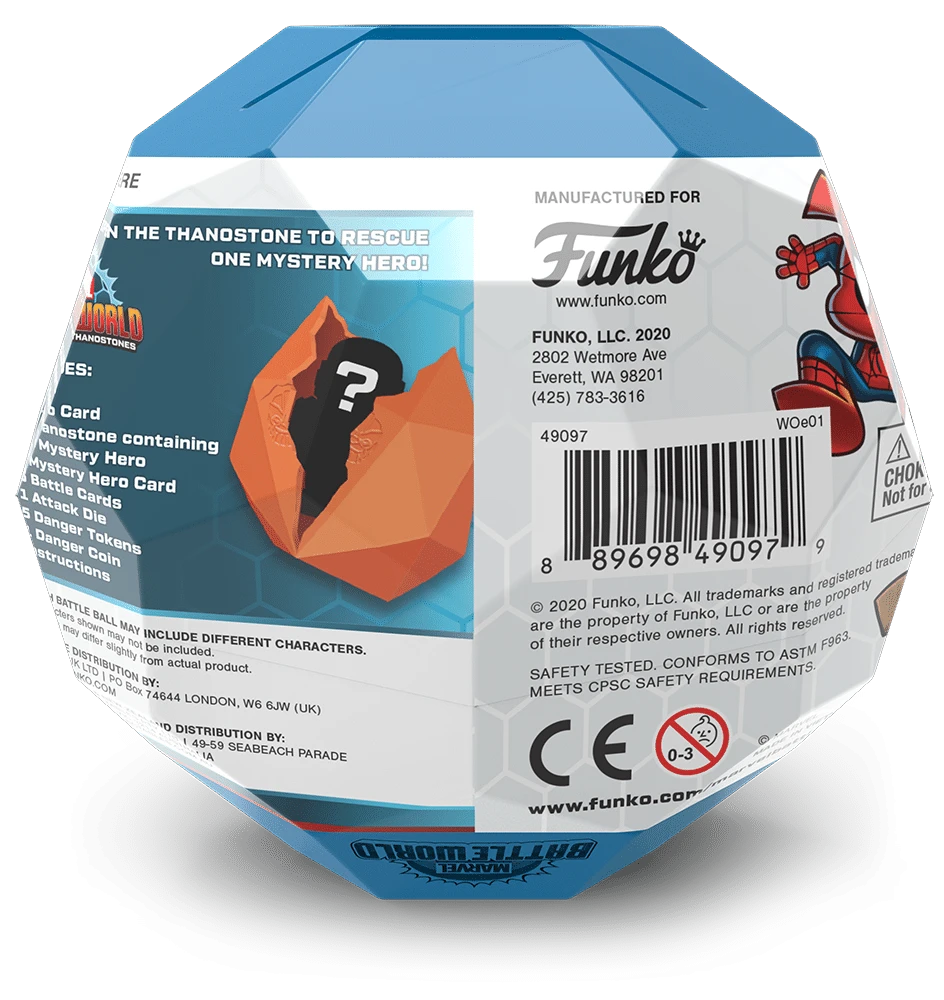 Funko Games Marvel Battleworld - Battle Ball Board Games 3 Funko Games Marvel Battleworld - Battle Ball Board Games